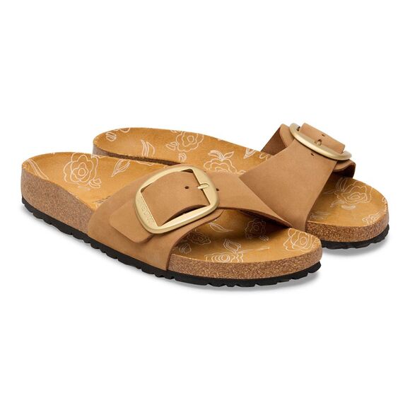 Birkenstock Shoes - Birkenstock Women's Madrid Big Buckle Suede Sandals Mink NWOB EU 39 NARROW